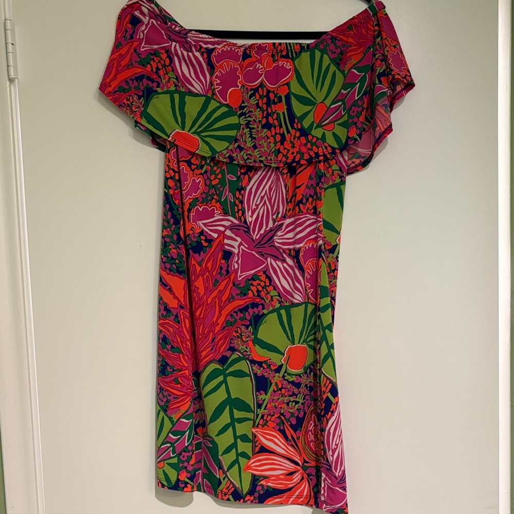 Trina Turk Colorful Floral Mini Dress